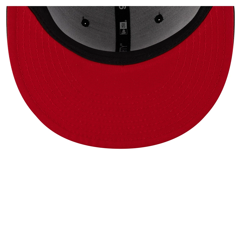 Men's New Era Black Ottawa Redblacks Sideline 9FIFTY Snapback Hat