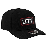 Men's New Era Black Ottawa Redblacks Sideline 9SEVENTY Stretch-Snap Hat