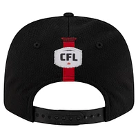 Men's New Era Black Ottawa Redblacks Sideline 9SEVENTY Stretch-Snap Hat