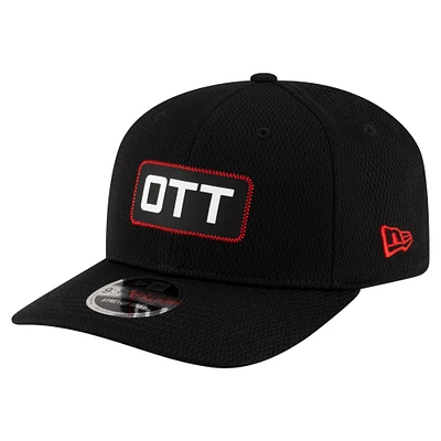 Men's New Era Black Ottawa Redblacks Sideline 9SEVENTY Stretch-Snap Hat