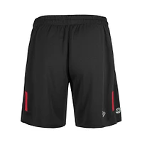 Men's New Era  Black Ottawa Redblacks Sideline Swift Performance Knit Shorts