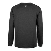 T-shirt à manches longues pour homme 5th & Ocean by New Era Noir Ottawa Redblacks Sideline Thrive Performance