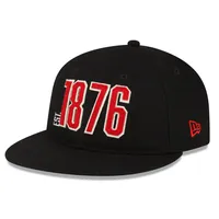 Men's New Era Black Ottawa Redblacks Turf Traditions - 9FIFTY Established Snapback Hat