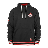 Men's New Era Black Ottawa Rough Riders Turf Traditions Pullover Hoodie