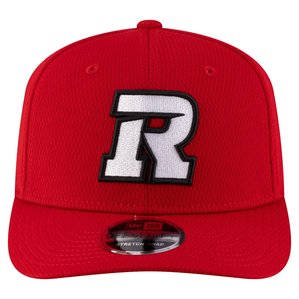 Men's New Era Red Ottawa Redblacks Sideline Alternate 9SEVENTY Stretch-Snap Hat