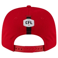 Men's New Era Red Ottawa Redblacks Sideline Alternate 9SEVENTY Stretch-Snap Hat