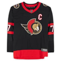 Maillot Fanatics Breakaway autographié par Brady Tkachuk des Sénateurs d'Ottawa noir