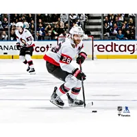 Claude Giroux Ottawa Senators Unsigned Skating in Black Jersey Photograph