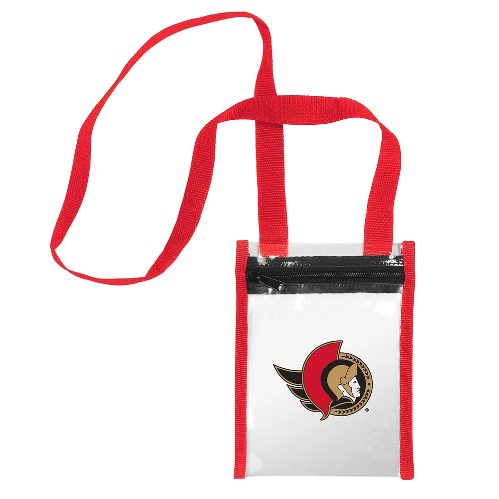 FOCO Ottawa Senators To Go Clear - Crossbody Tote Bag