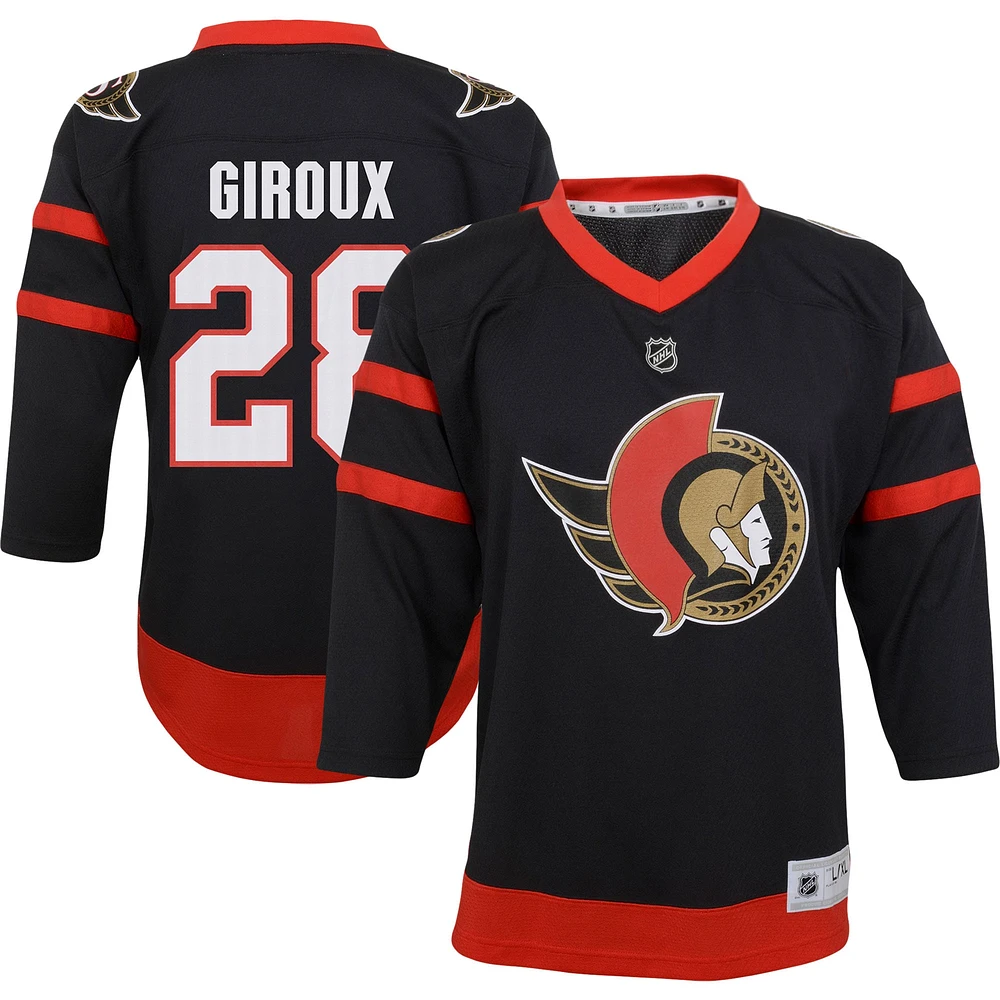 Infant Claude Giroux Black Ottawa Senators 2020-21 Home Replica Player - Jersey