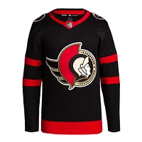 Men's adidas Black Ottawa Senators Home Primegreen Authentic Jersey