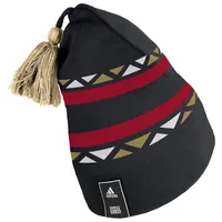 Bonnet en tricot à revers à pompon Reverse Retro 2.0 des Sénateurs d'Ottawa adidas noir pour hommes