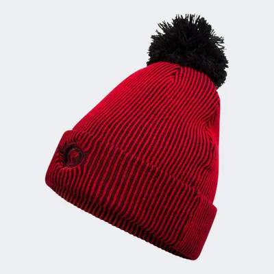 Adidas Red Ottawa Senators Stripe pour homme - Tuque en tricot à revers