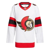 Men's adidas White Ottawa Senators Away - Primegreen Authentic Jersey