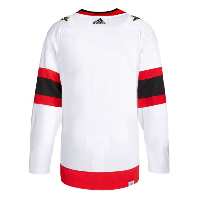 Men's Anaheim Ducks adidas White Reverse Retro 2.0 Authentic Blank Jersey