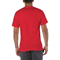 T-shirt rouge en jersey vieilli Champion des Sénateurs d'Ottawa pour hommes