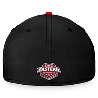 Men's Fanatics Black/Red Ottawa Senators Fundamental 2-Tone Flex Hat