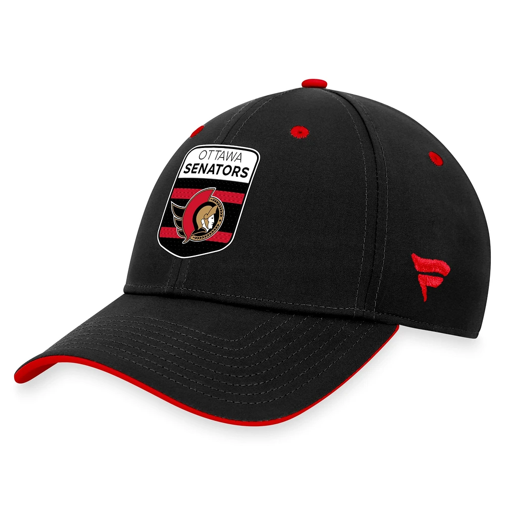 Men's Fanatics  Black Ottawa Senators 2023 NHL Draft Flex Hat