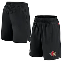 Fanatics pour hommes, noir, Sénateurs d'Ottawa Authentic Pro Tech - Short