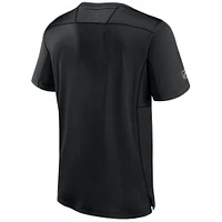 T-shirt authentique Pro Tech noir Fanatics des Sénateurs d'Ottawa pour homme