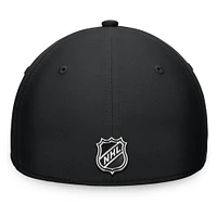 Casquette flexible noire authentique pour le camp d'entraînement professionnel des Sénateurs d'Ottawa Fanatics hommes