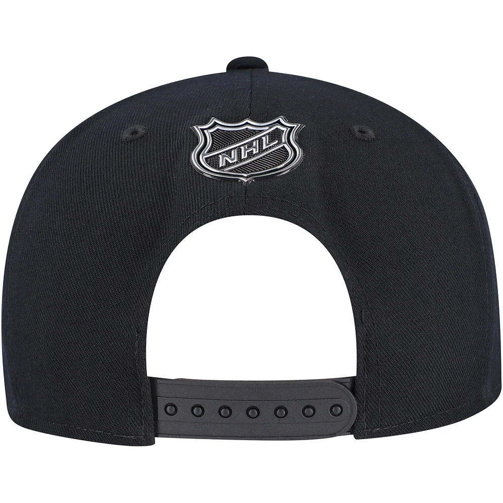 Casquette Snapback authentique noire pour camp d'entraînement des Sénateurs d'Ottawa Fanatics pour hommes