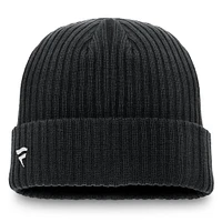 Bonnet en tricot à revers Fanatics noir pour homme des Sénateurs d'Ottawa