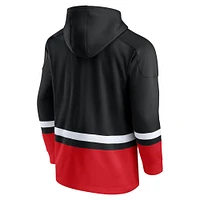 Sweat à capuche noir pour homme Fanatics Ottawa Senators First Battle Power Play