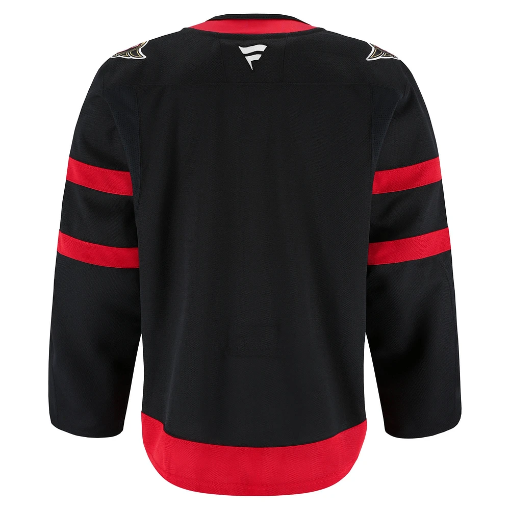 Men's Fanatics Black Ottawa Senators Home Authentic Pro Jersey