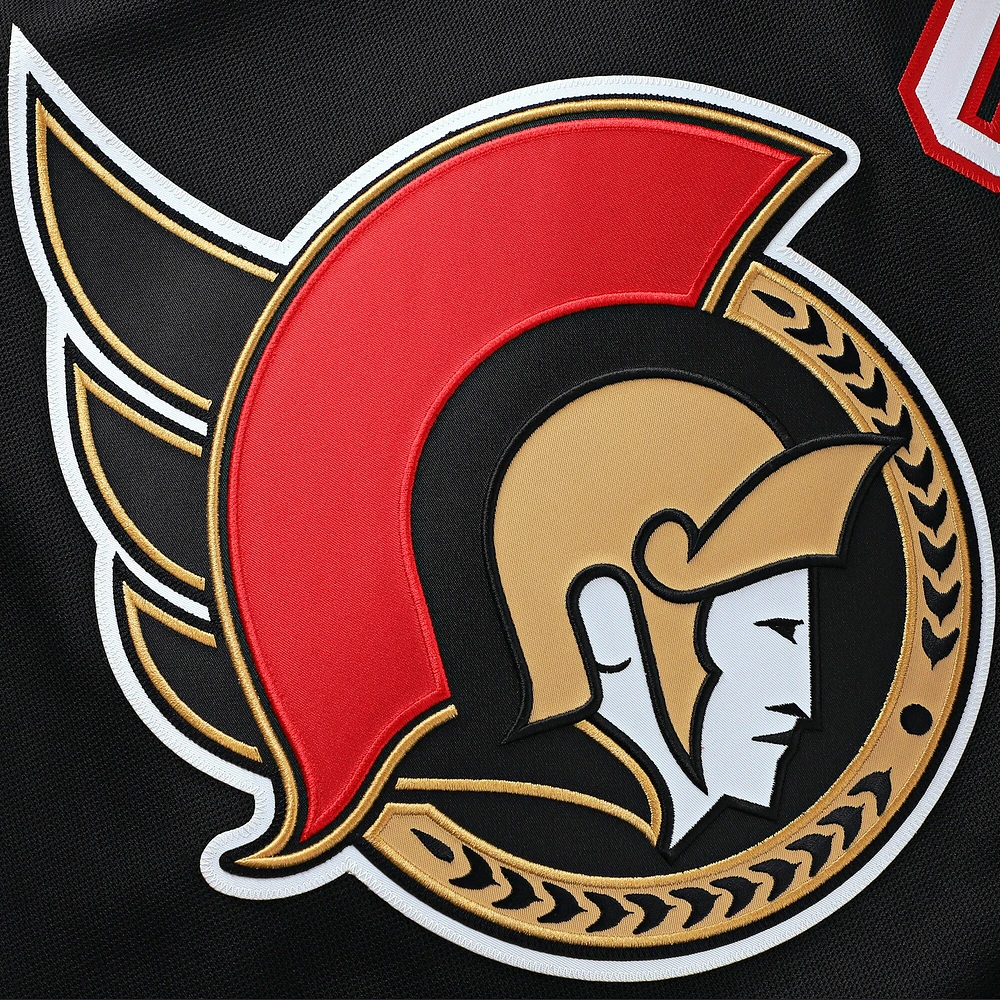 Men's Fanatics Black Ottawa Senators Home Premium Jersey