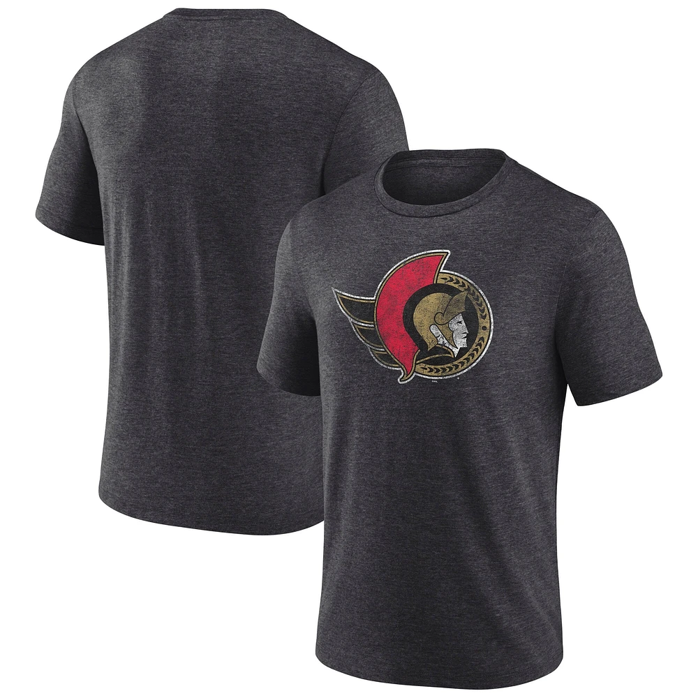 T-shirt tri-blend édition spéciale de la LNH pour hommes Fanatics Black Ottawa Senators