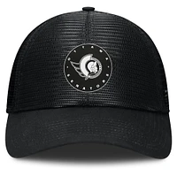 Men's Fanatics Black Ottawa Senators Sin Bin Mesh Adjustable Hat