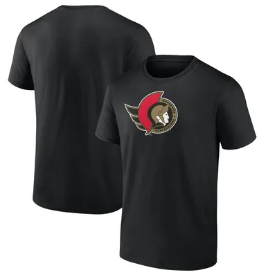 Ottawa Senators Fanatics Branded Team Primary Logo Graphic T-Shirt - Black