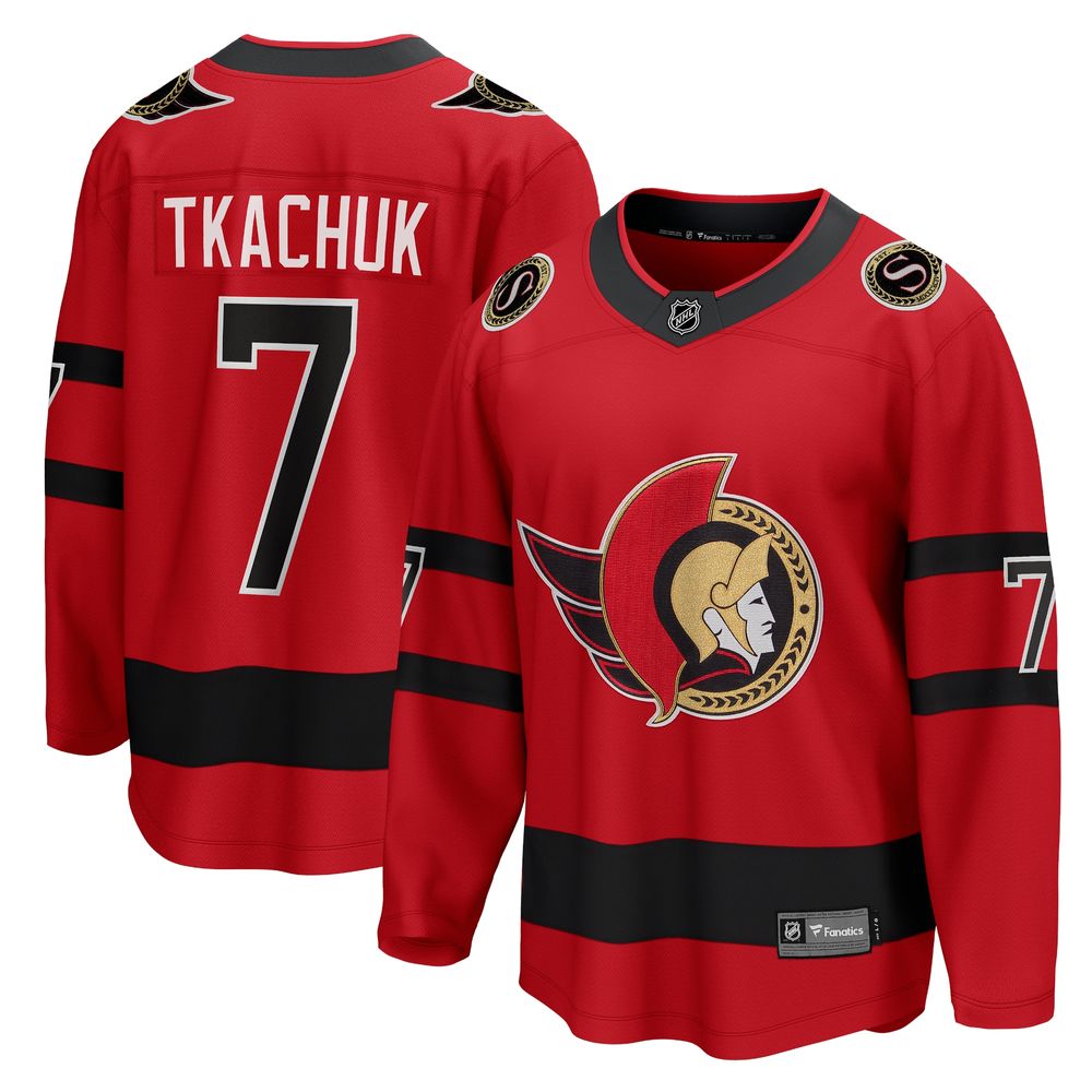 Brady Tkachuk Ottawa Senators Fanatics Branded Women's Home