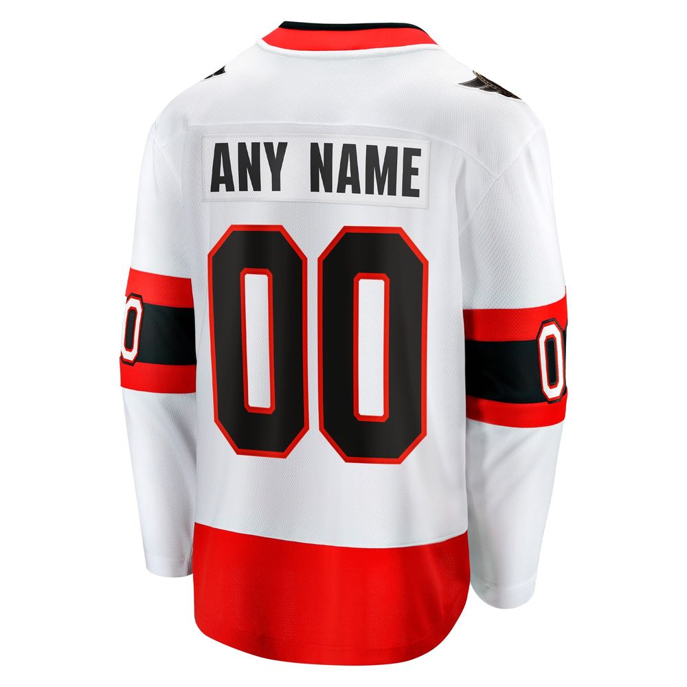 Men's Fanatics Branded White/Red Ottawa Senators Breakaway