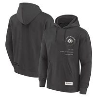 Men's Fanatics Charcoal Ottawa Senators Future Ground Info Pullover Hoodie