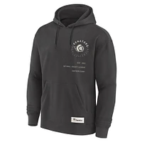 Men's Fanatics Charcoal Ottawa Senators Future Ground Info Pullover Hoodie