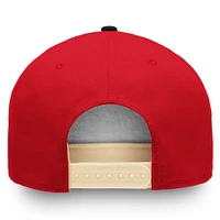 Men's Fanatics Cream/Red Ottawa Senators True Classic Snapback Hat