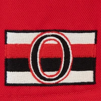 Men's Fanatics Cream/Red Ottawa Senators True Classic Snapback Hat