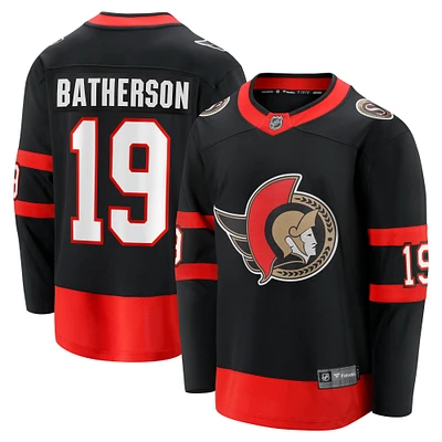 Maillot d'évasion à domicile des Sénateurs d'Ottawa Fanatics Drake Batherson noir pour hommes