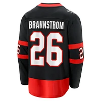 Men's Fanatics Erik Brannstrom Black Ottawa Senators Home Breakaway Player - Jersey