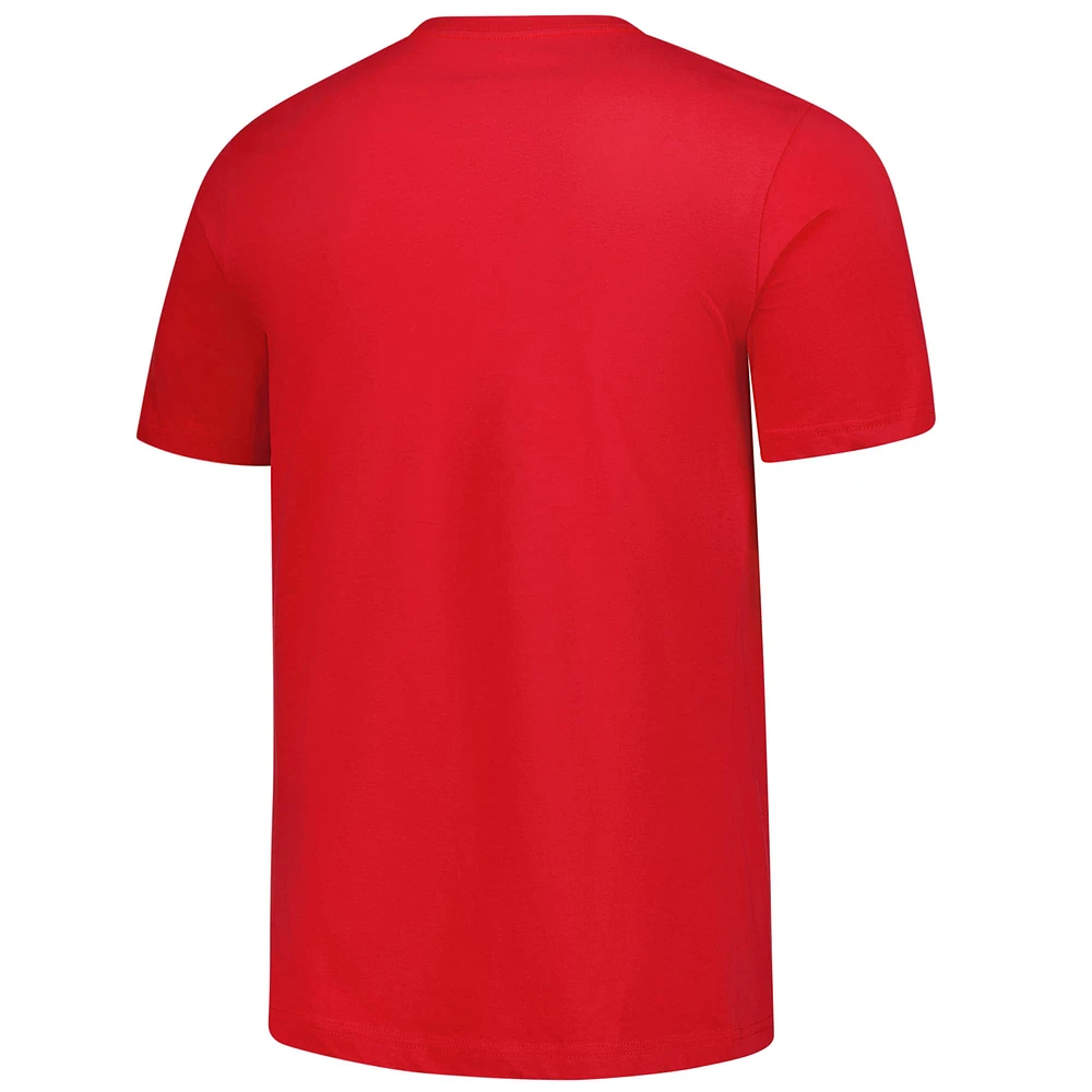 Men's Fanatics  Red Ottawa Senators T-Shirt