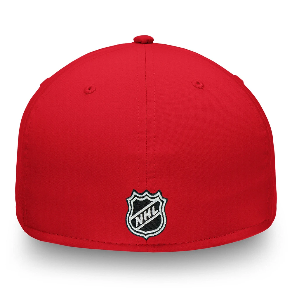 Casquette Flex blanche/rouge pour homme des Sénateurs d'Ottawa Breakaway Current Jersey