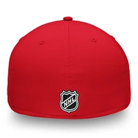 Men's Fanatics White/Red Ottawa Senators Breakaway Current Jersey Flex Hat