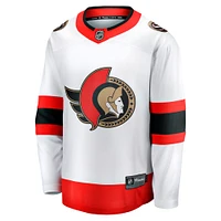 Men's Fanatics White Ottawa Senators Away - Premier Breakaway Jersey