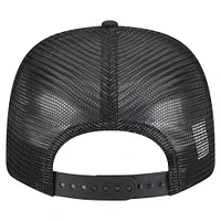 Men's New Era Black Ottawa Senators 9SEVENTY Stretch-Snap Trucker Hat
