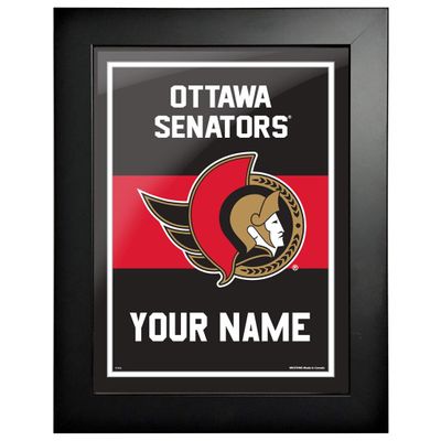 Ottawa Senators 12'' x 16'' Personalized Team Frame