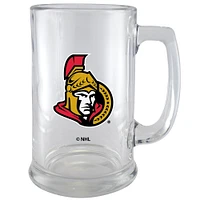 Ottawa Senators - 15oz. Glass Beer Stein