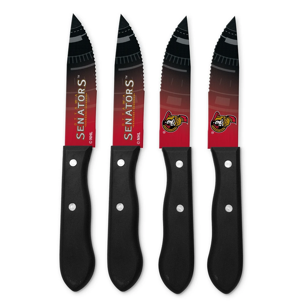 Ottawa Senators 4-Piece Steak Knife Set