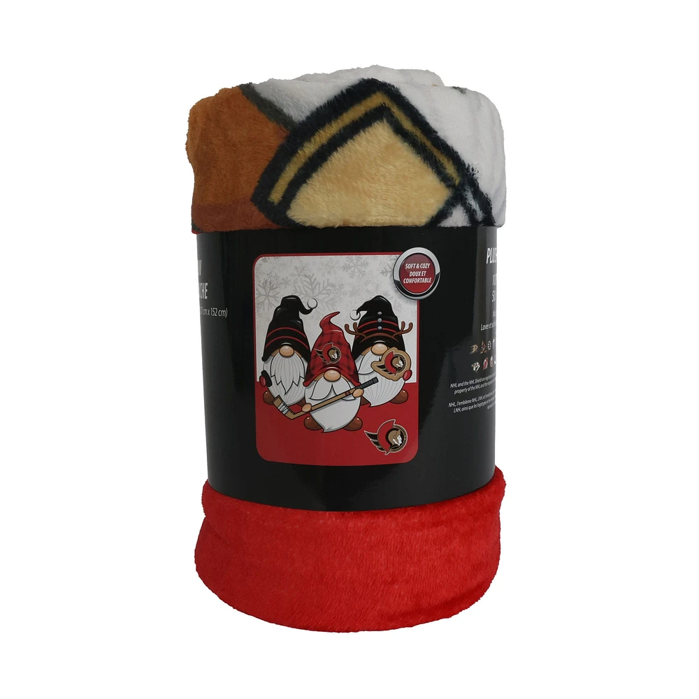 Ottawa Senators 50'' x 60'' Gnome Throw Blanket